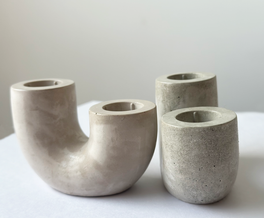 Beton - Kerzenhalter